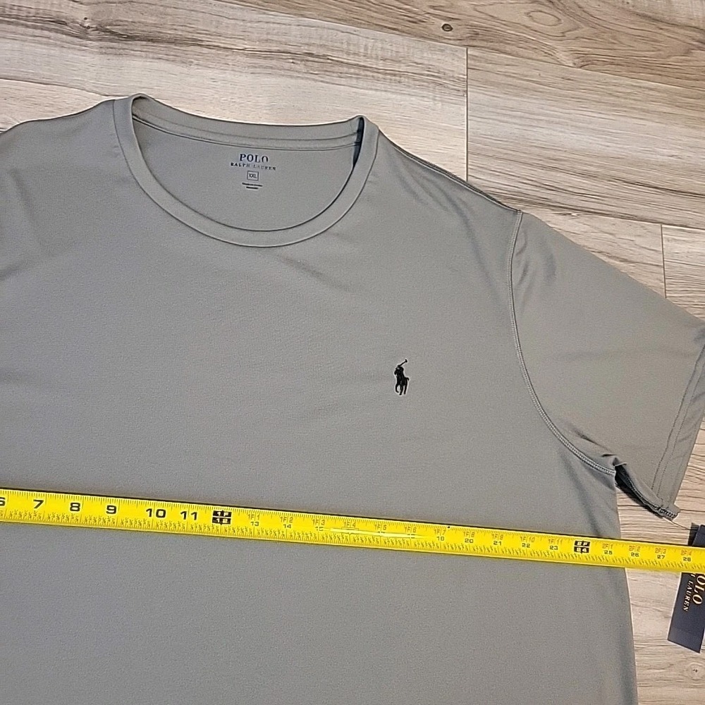 Polo Ralph Lauren Classic T-Shirt Mens Gray XXL  Athletic Crewneck Tee NEW - Picture 8 of 9